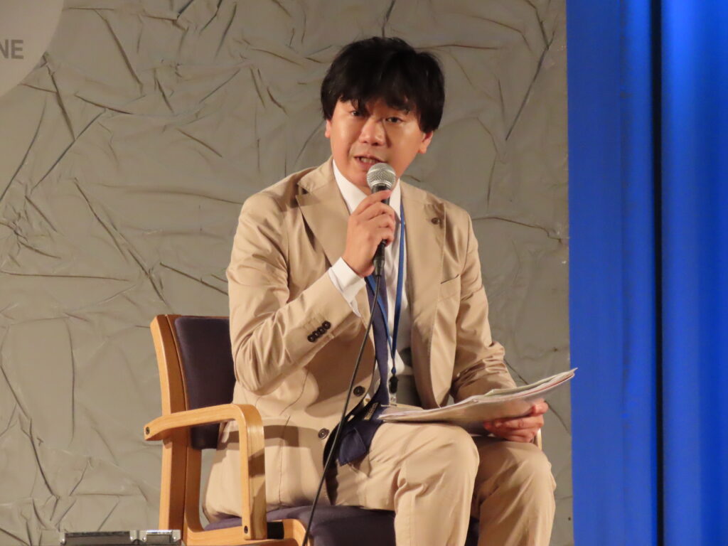 ファシリテーターを務めた、カジノ管理委員会事務局の出口岳人財務監督課長