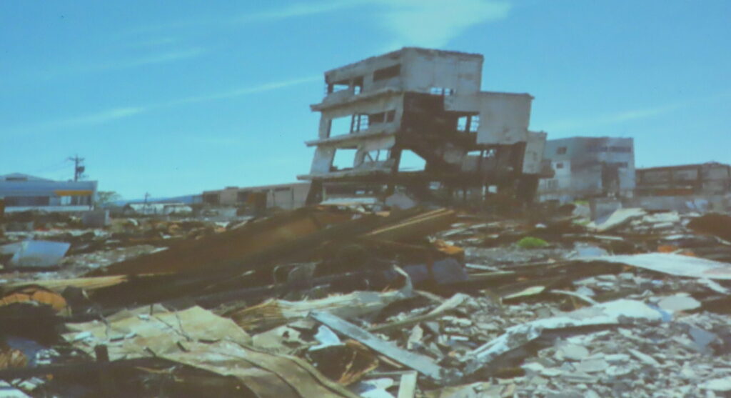 かつて輪島朝市でにぎわっていた場所