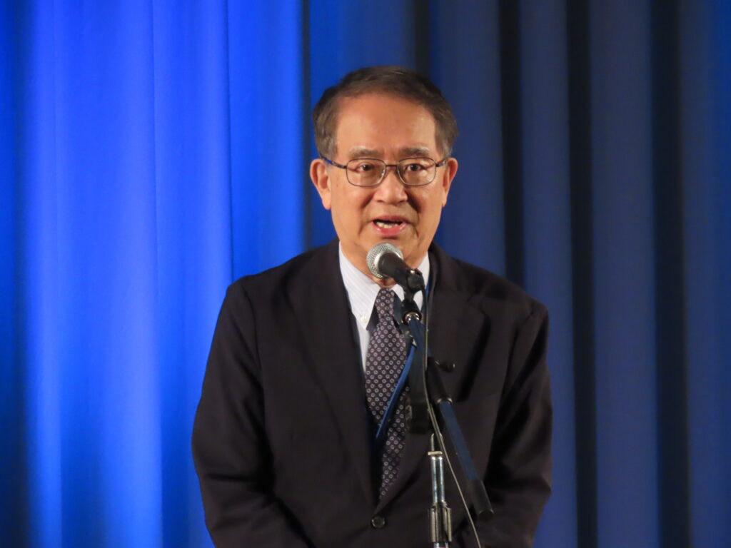 地域連携研究所の浅見茂専務理事