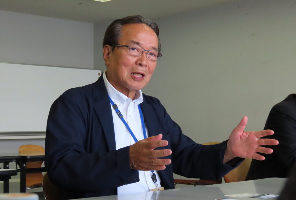 北前船交流拡大機構　浜名正勝参与