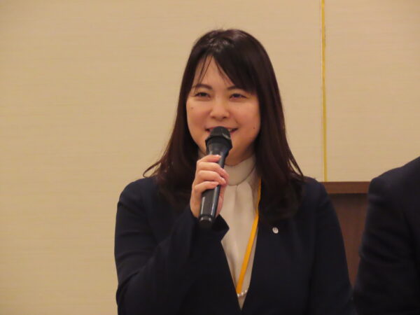 日本航空中部支社の岩見麻里支社長
