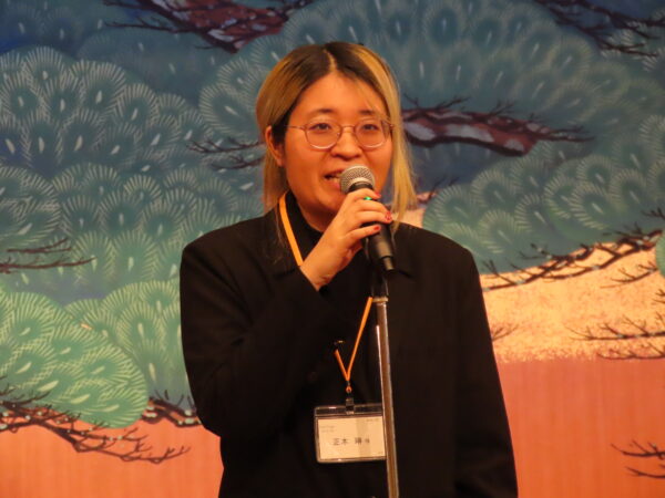 正木靖駐インドネシア特命全権大使(代読 正木琳氏)