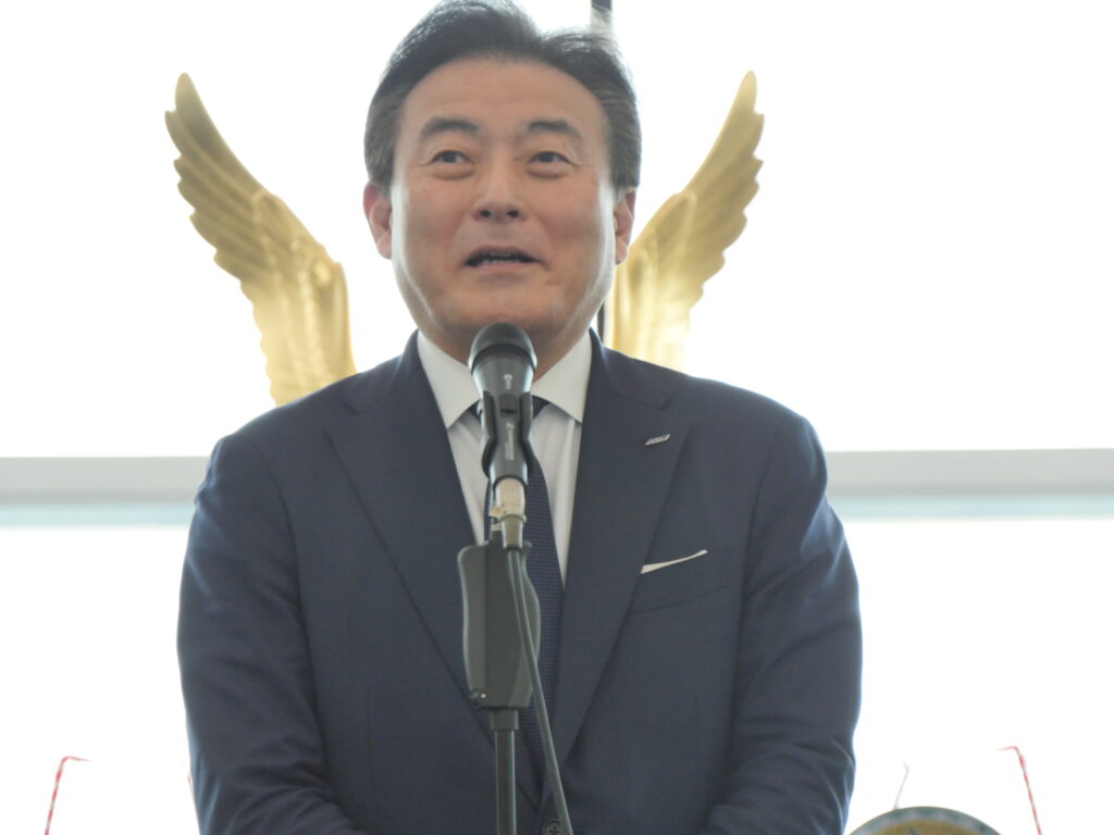 北前船交流拡大機構・地域連携研究所の森理事長代行