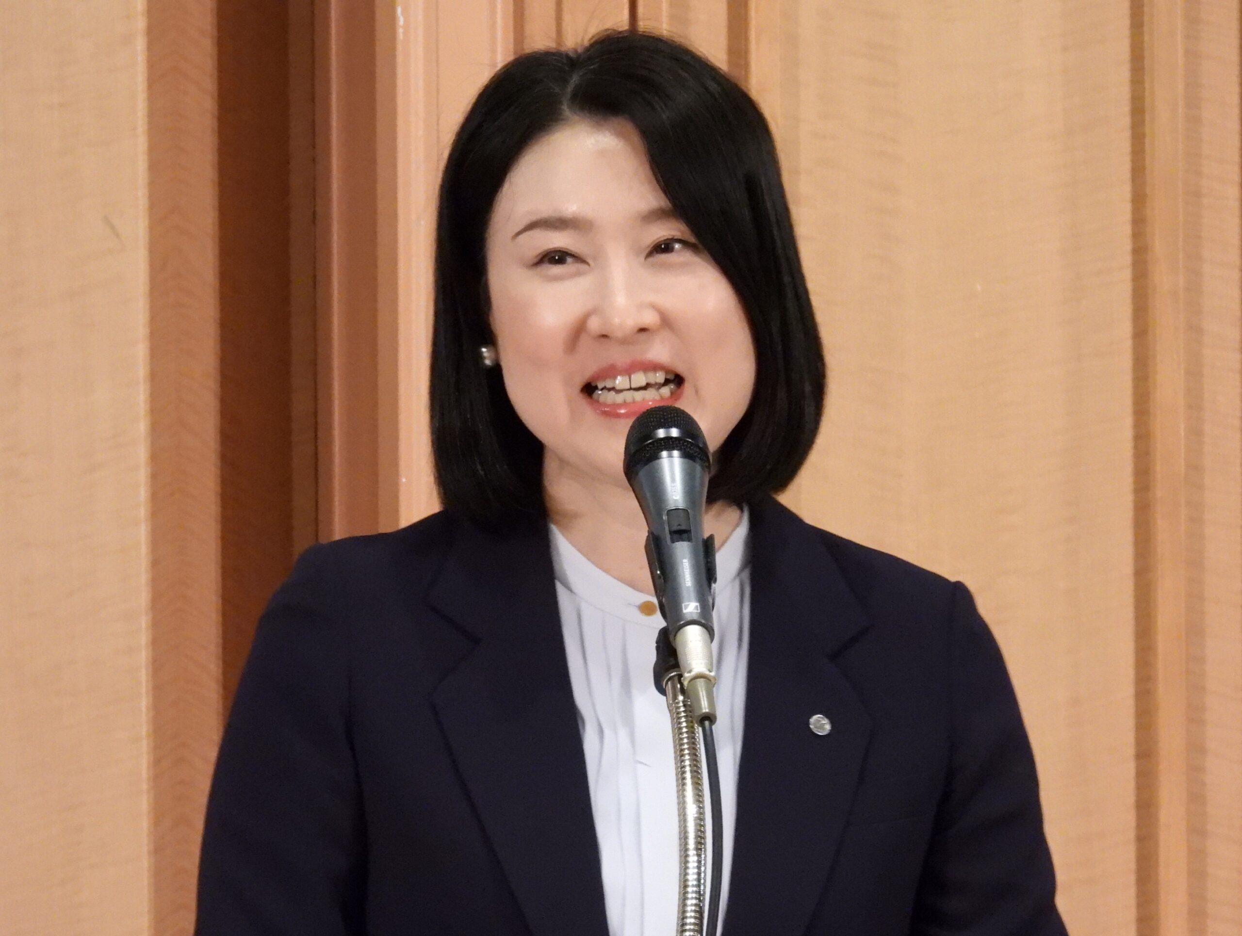 日本航空執行役員で北前船交流拡大機構の西原口香織副会長