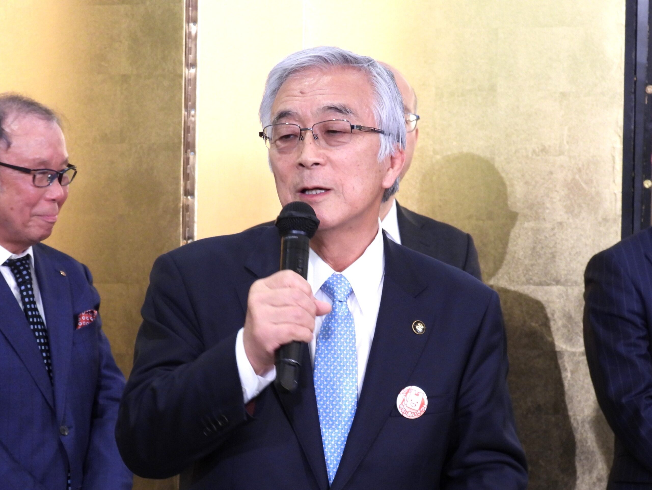 秋田県男鹿市長の菅原広二氏