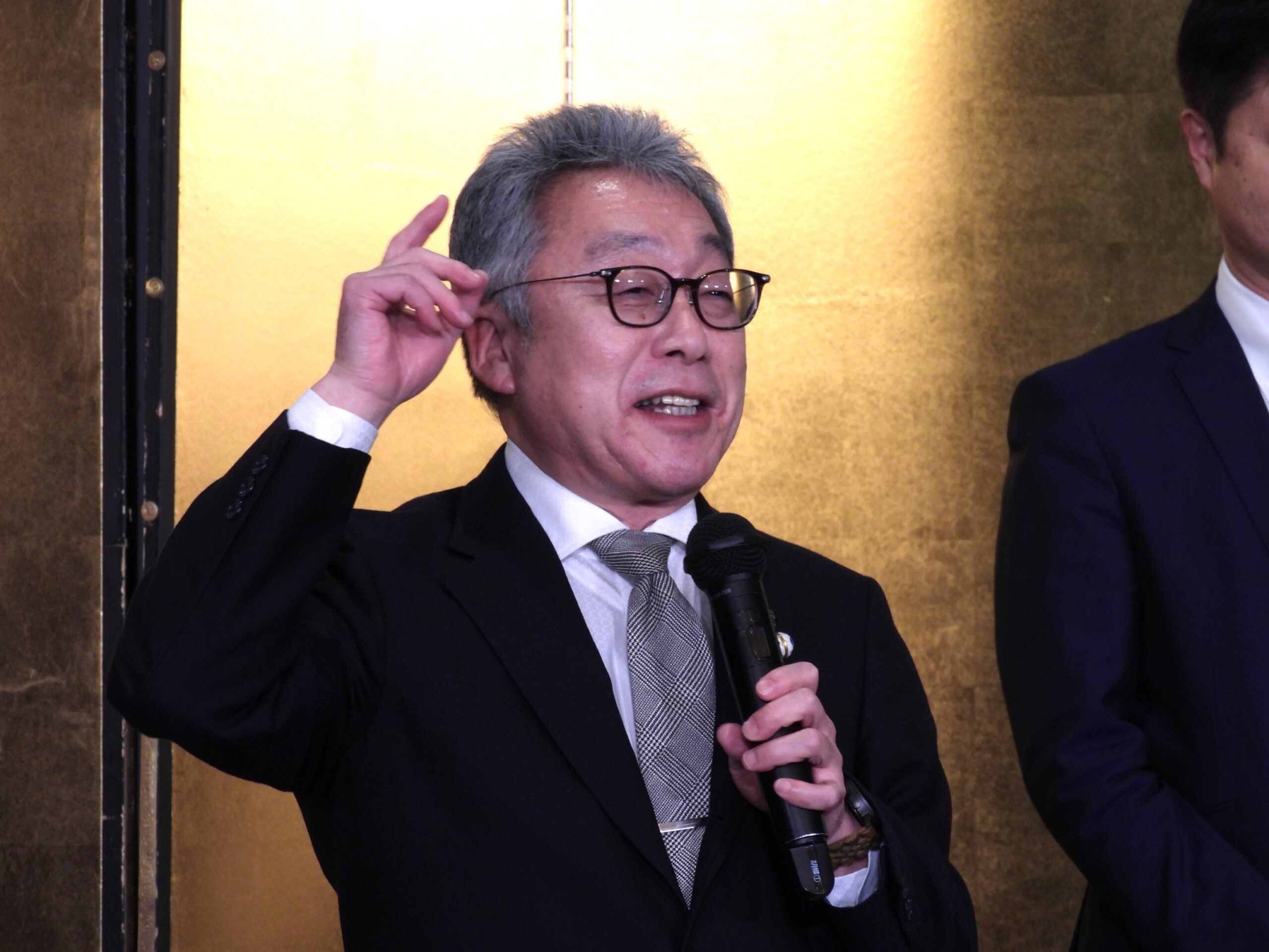 秋田県由利本荘市長の湊貴信氏