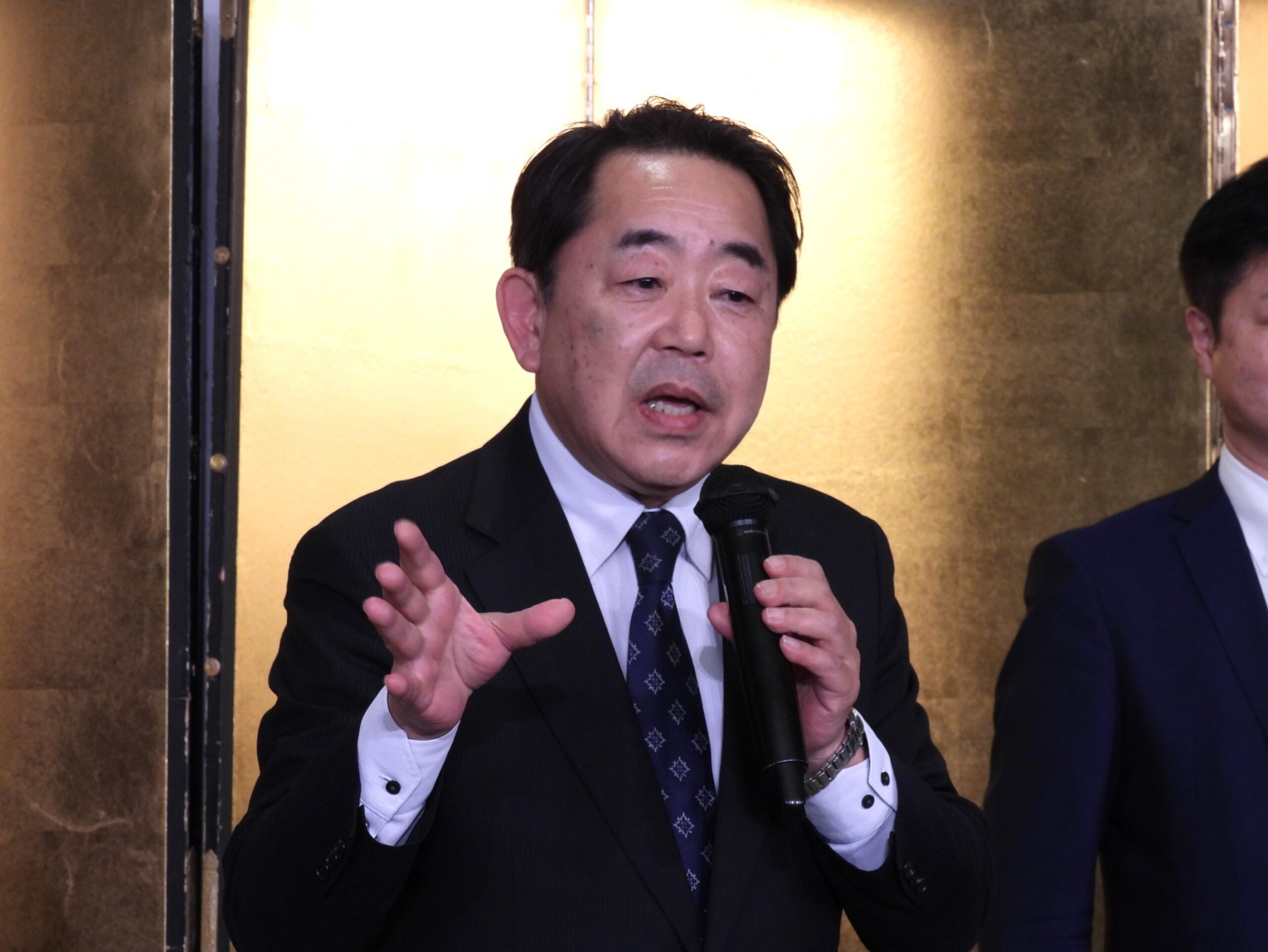 岡山県矢掛町長の山岡敦氏